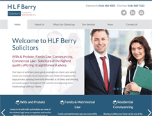 Tablet Screenshot of hlfberry.com